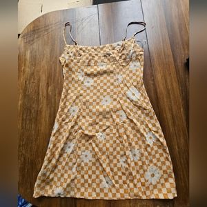 Urban Outfitters Checkered Mini Dress - Size Medium